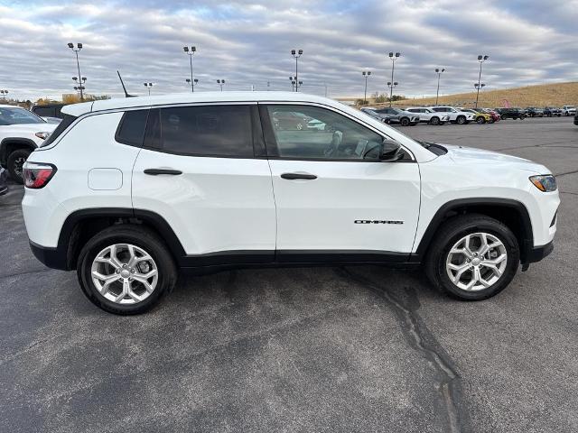 Used 2024 Jeep Compass Sport with VIN 3C4NJDAN1RT129353 for sale in Gillette, WY