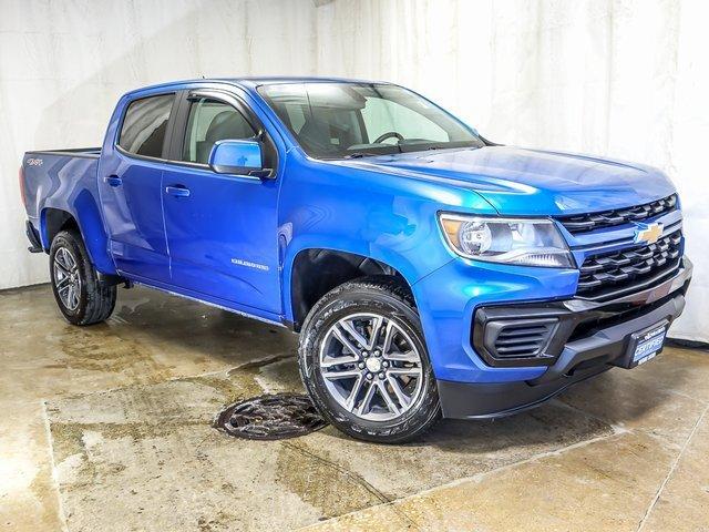 Used 2021 Chevrolet Colorado Work Truck with VIN 1GCGTBEN3M1139657 for sale in Hodgkins, IL