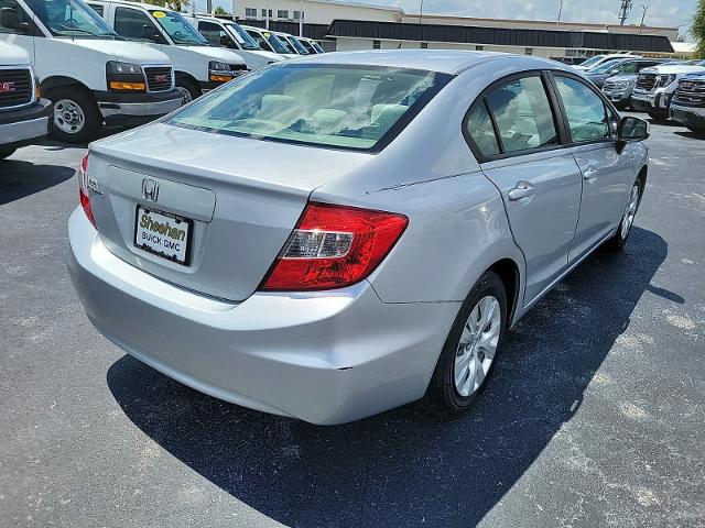 2012 Honda Civic Sdn Vehicle Photo in LIGHTHOUSE POINT, FL 33064-6849