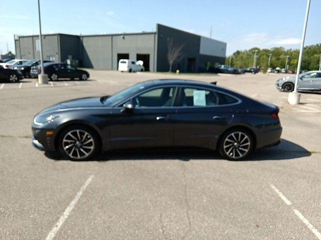 Certified 2021 Hyundai Sonata Limited with VIN 5NPEH4J24MH088078 for sale in Dearborn, MI