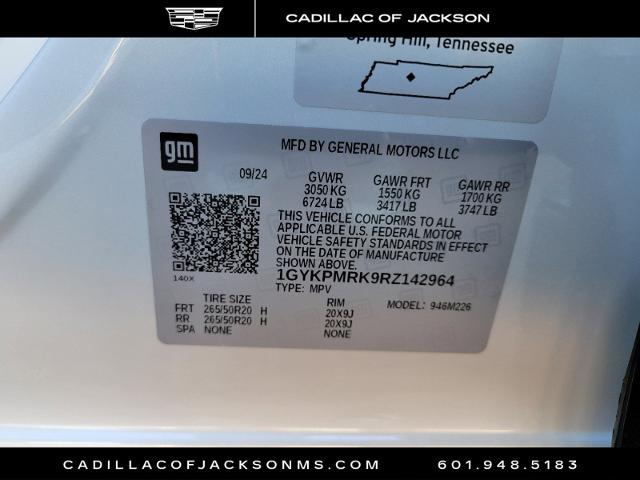 2024 Cadillac LYRIQ Vehicle Photo in RIDGELAND, MS 39157-4406