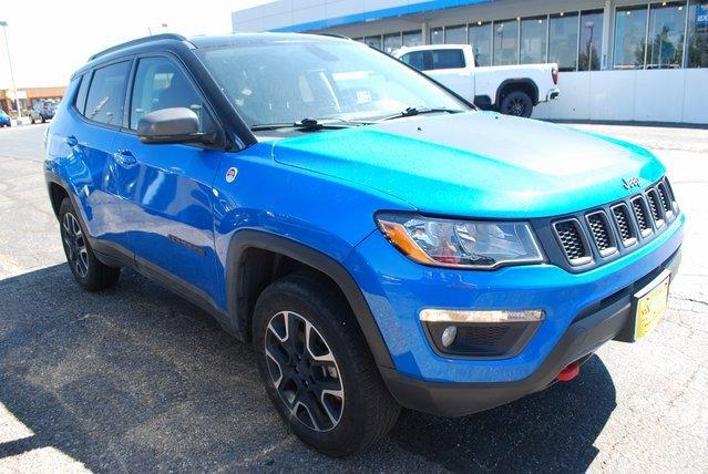 Used 2020 Jeep Compass Trailhawk with VIN 3C4NJDDB8LT158132 for sale in Laramie, WY