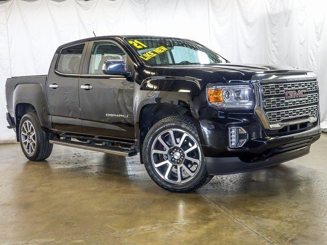 Certified 2021 GMC Canyon Denali with VIN 1GTG6EEN6M1287102 for sale in Bolingbrook, IL