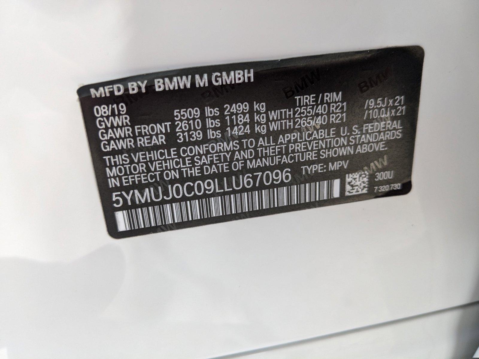 2020 BMW X4 M Vehicle Photo in Pompano Beach, FL 33064