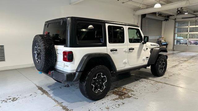 Used 2022 Jeep Wrangler Unlimited Rubicon 4XE with VIN 1C4JJXR6XNW162899 for sale in Salina, KS