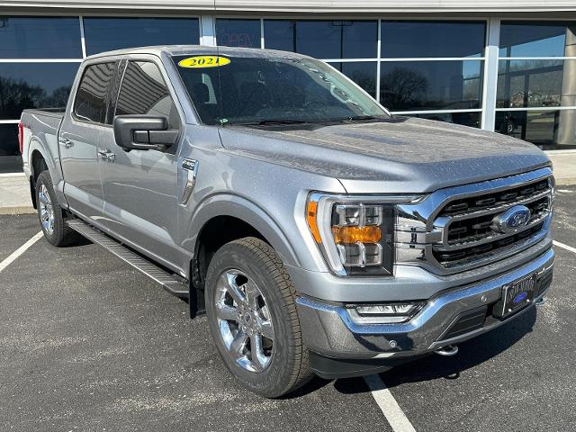 Used 2021 Ford F-150 XLT with VIN 1FTFW1E86MFA26585 for sale in Kansas City