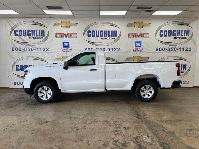 Used 2023 Chevrolet Silverado 1500 Work Truck with VIN 3GCNAAEK4PG358730 for sale in London, OH