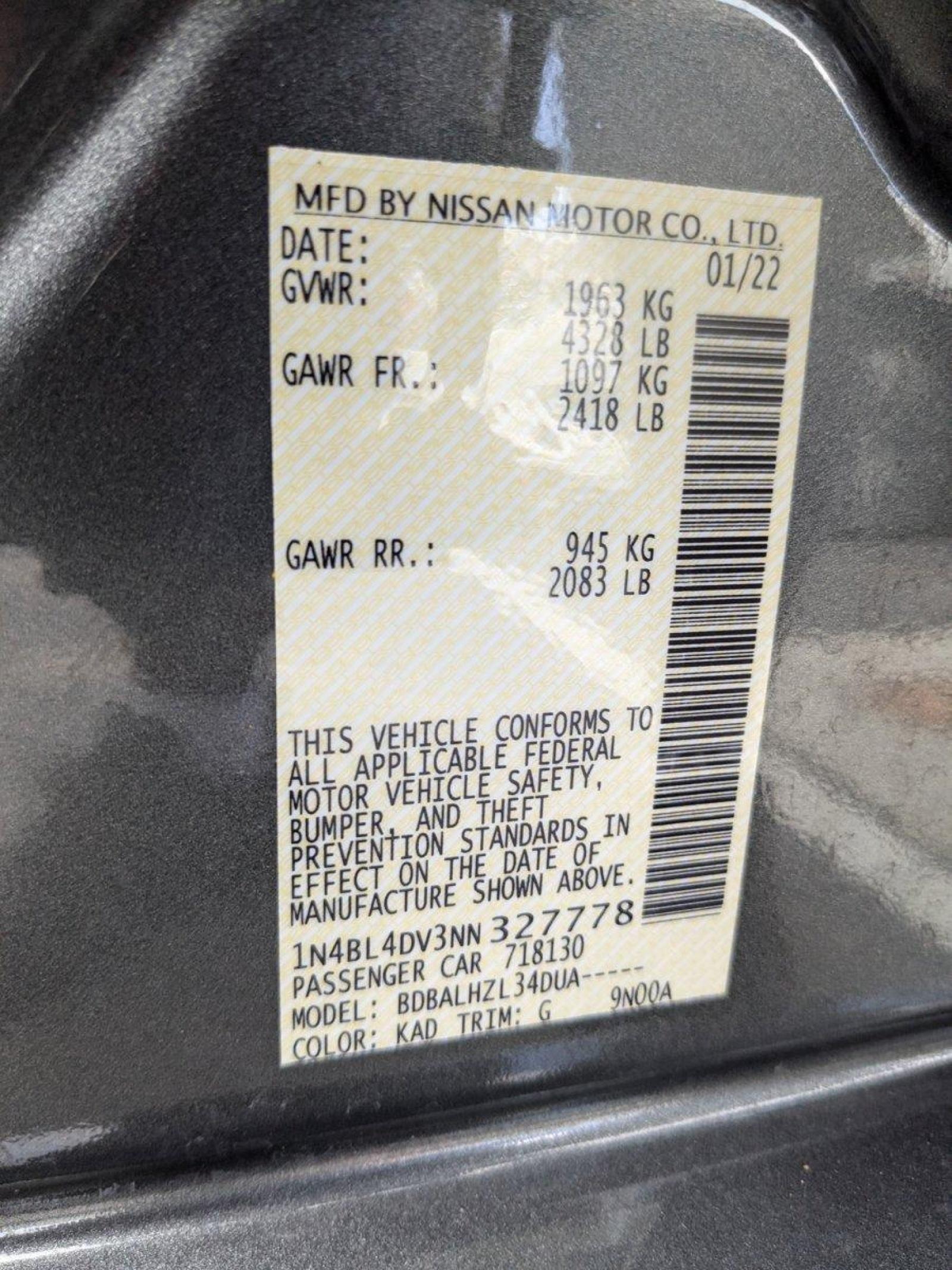 2022 Nissan Altima Vehicle Photo in Miami, FL 33135