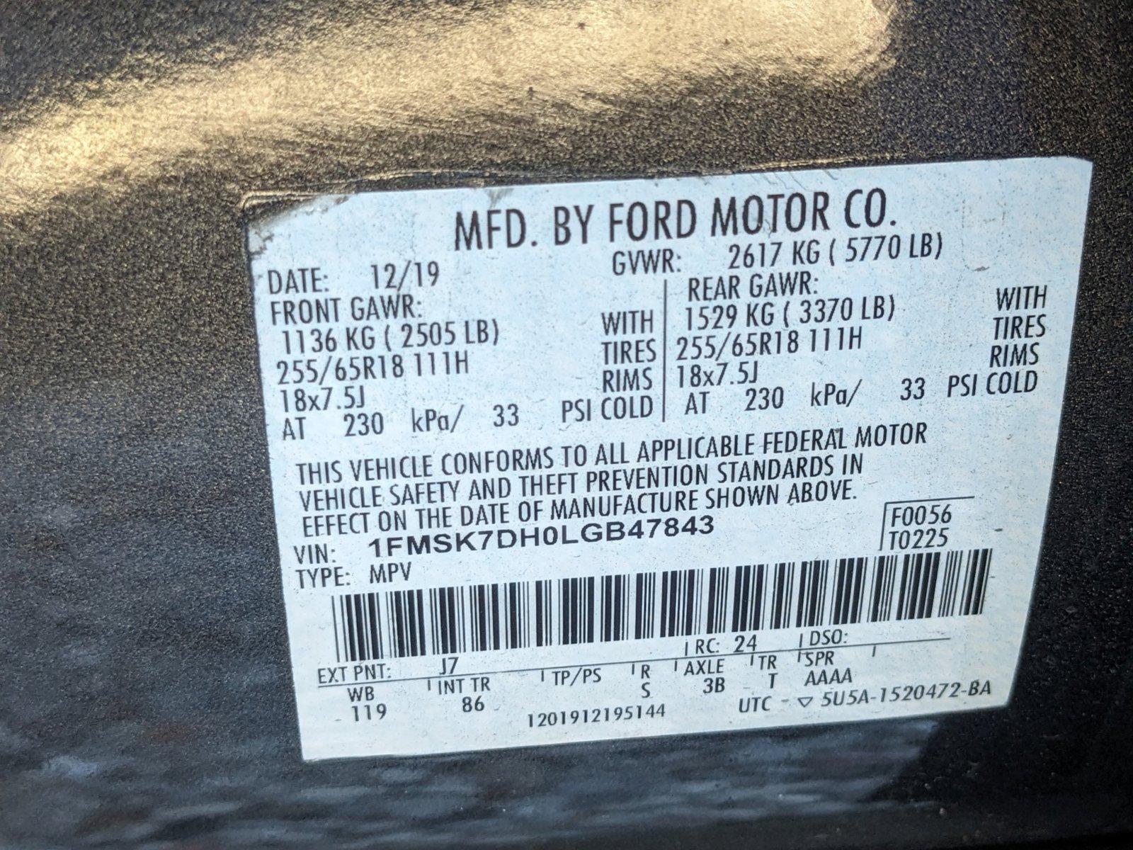 2020 Ford Explorer Vehicle Photo in Tampa, FL 33614