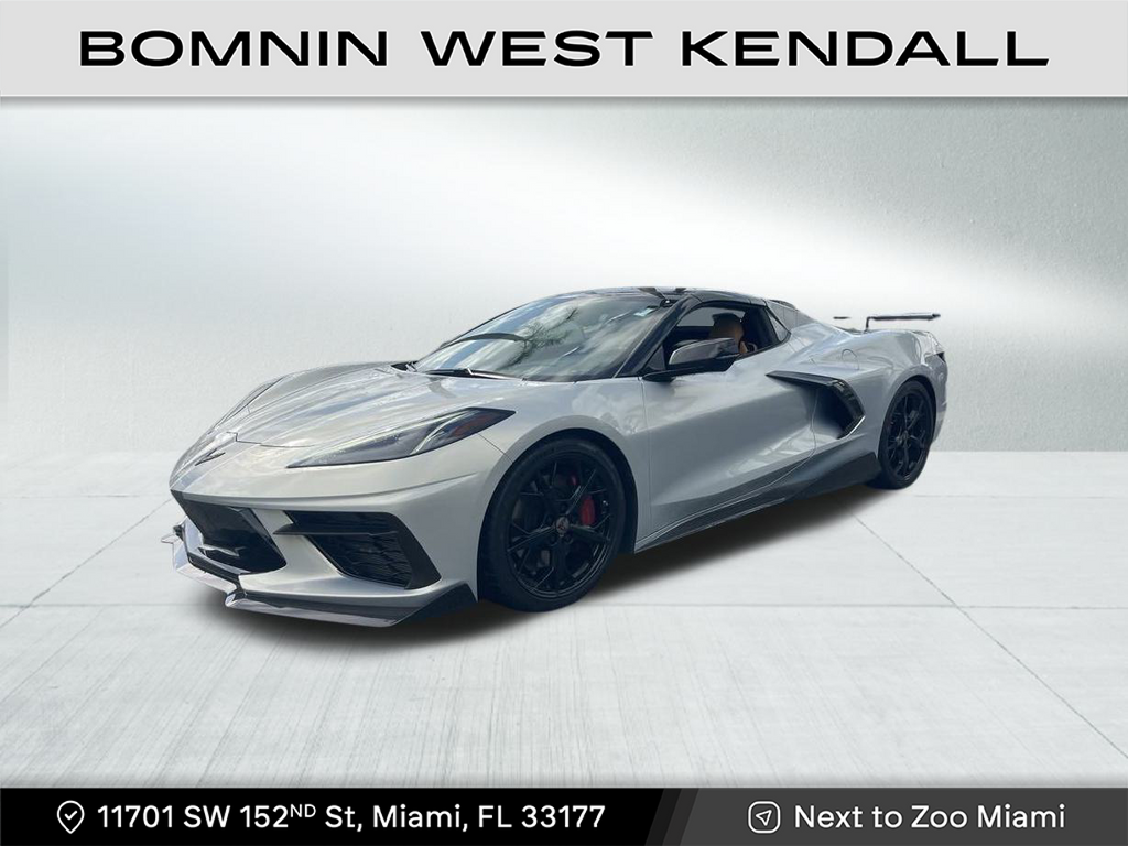 Used 2021 Chevrolet Corvette 3LT with VIN 1G1YC3D44M5104937 for sale in Miami, FL