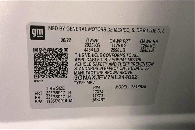 2022 Chevrolet Equinox Vehicle Photo in INDEPENDENCE, MO 64055-1314