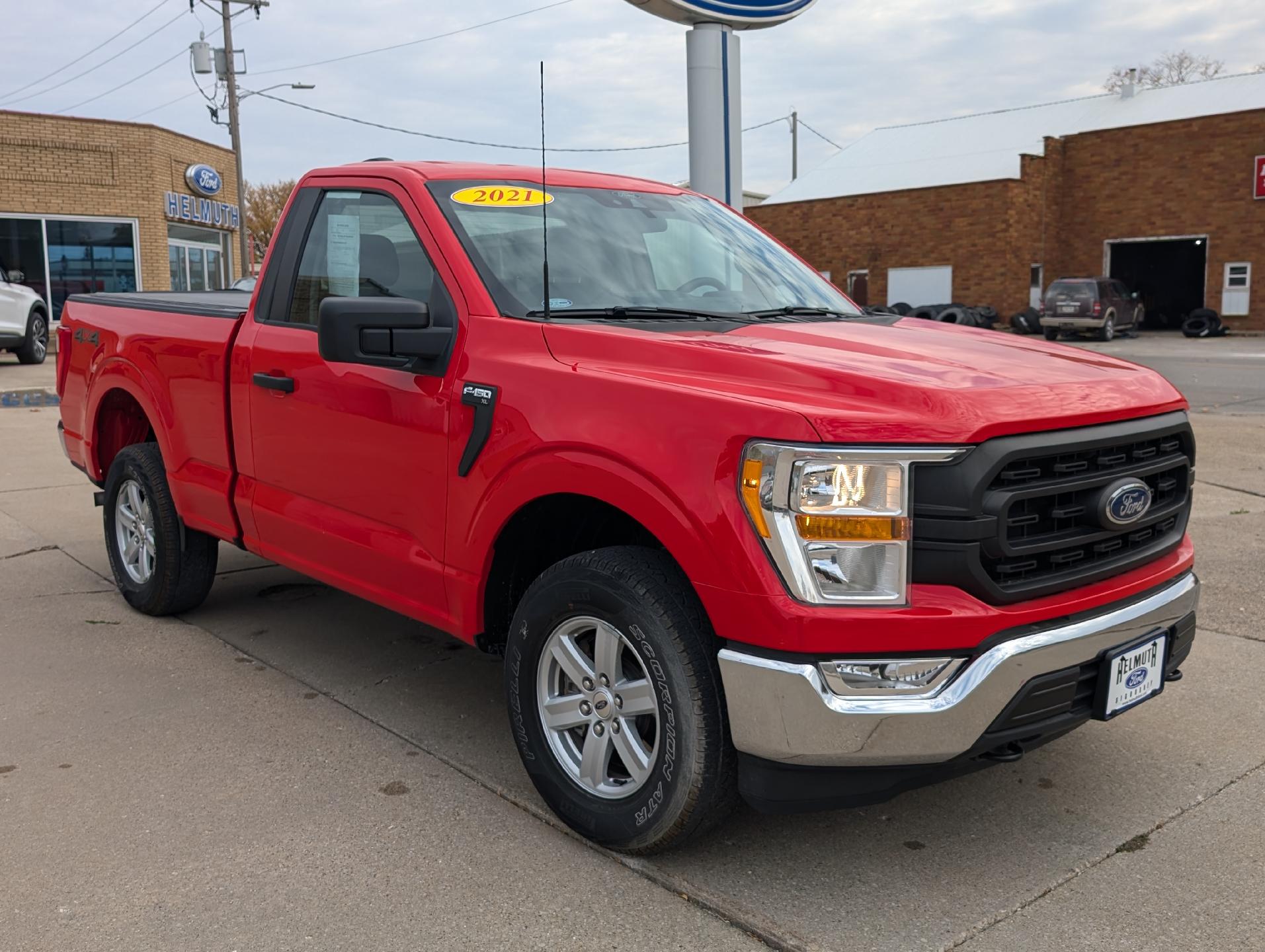 Used 2021 Ford F-150 XL with VIN 1FTMF1EB3MKE70243 for sale in Sigourney, IA