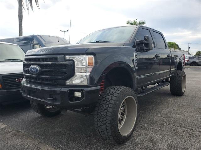 Used 2022 Ford F-250 Super Duty Lariat with VIN 1FT7W2BTXNEC98583 for sale in Miami, FL