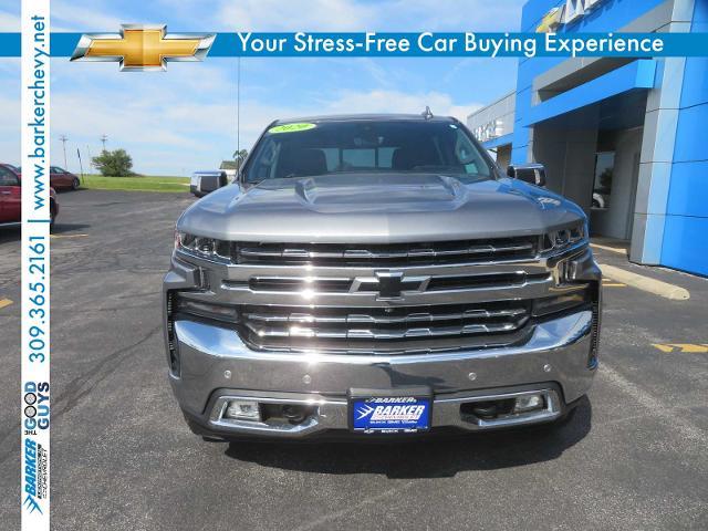 Used 2020 Chevrolet Silverado 1500 LTZ with VIN 3GCUYGET4LG226614 for sale in Lexington, IL