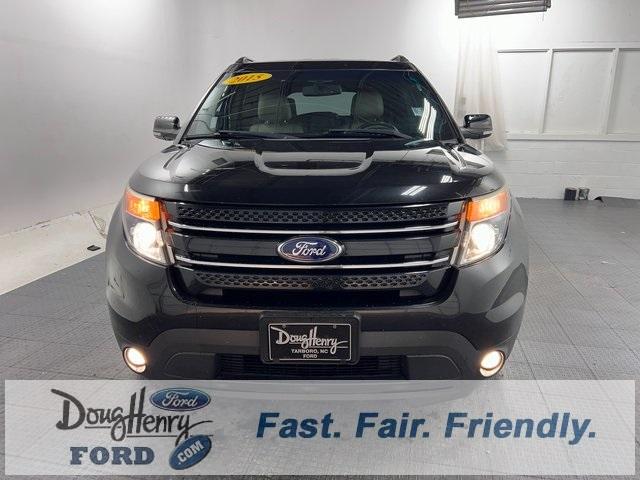 Used 2015 Ford Explorer Limited with VIN 1FM5K8F89FGC02648 for sale in Tarboro, NC