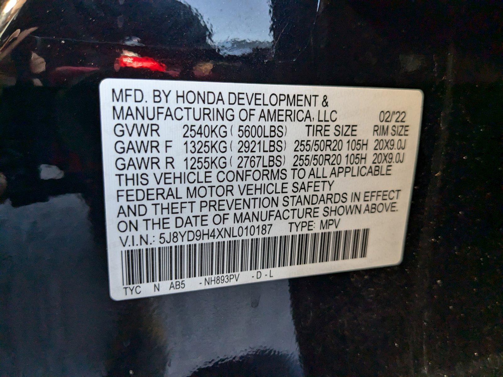 2022 Acura MDX Vehicle Photo in Sanford, FL 32771