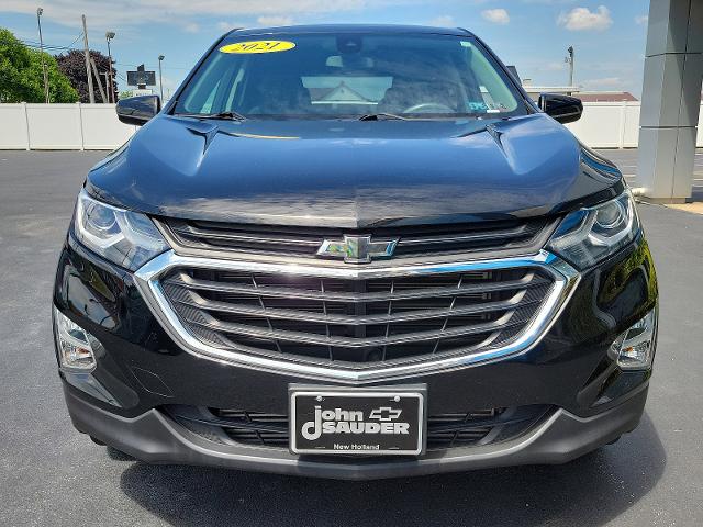 Used 2021 Chevrolet Equinox LT with VIN 3GNAXUEV4ML335337 for sale in New Holland, PA