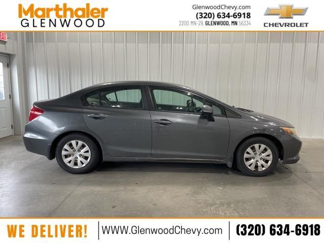 2012 Honda Civic Sdn Vehicle Photo in GLENWOOD, MN 56334-1123