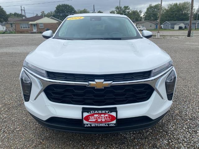 Used 2024 Chevrolet Trax LS with VIN KL77LFE26RC000077 for sale in Casey, IL