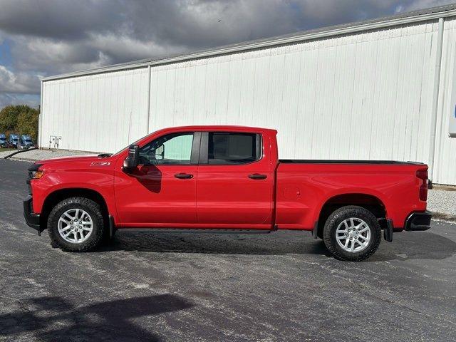 Used 2022 Chevrolet Silverado 1500 Limited Work Truck with VIN 1GCUYAED0NZ220169 for sale in Lowell, IN