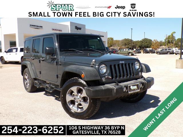 2016 Jeep Wrangler Unlimited Vehicle Photo in Gatesville, TX 76528