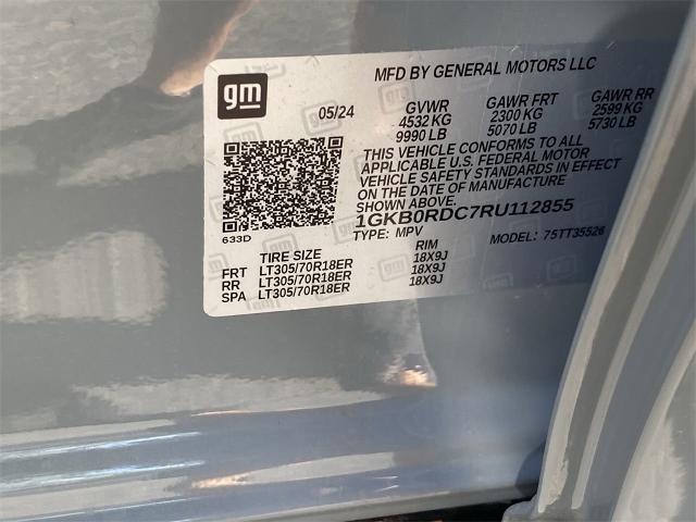 2024 GMC HUMMER EV SUV Vehicle Photo in GOODYEAR, AZ 85338-1310