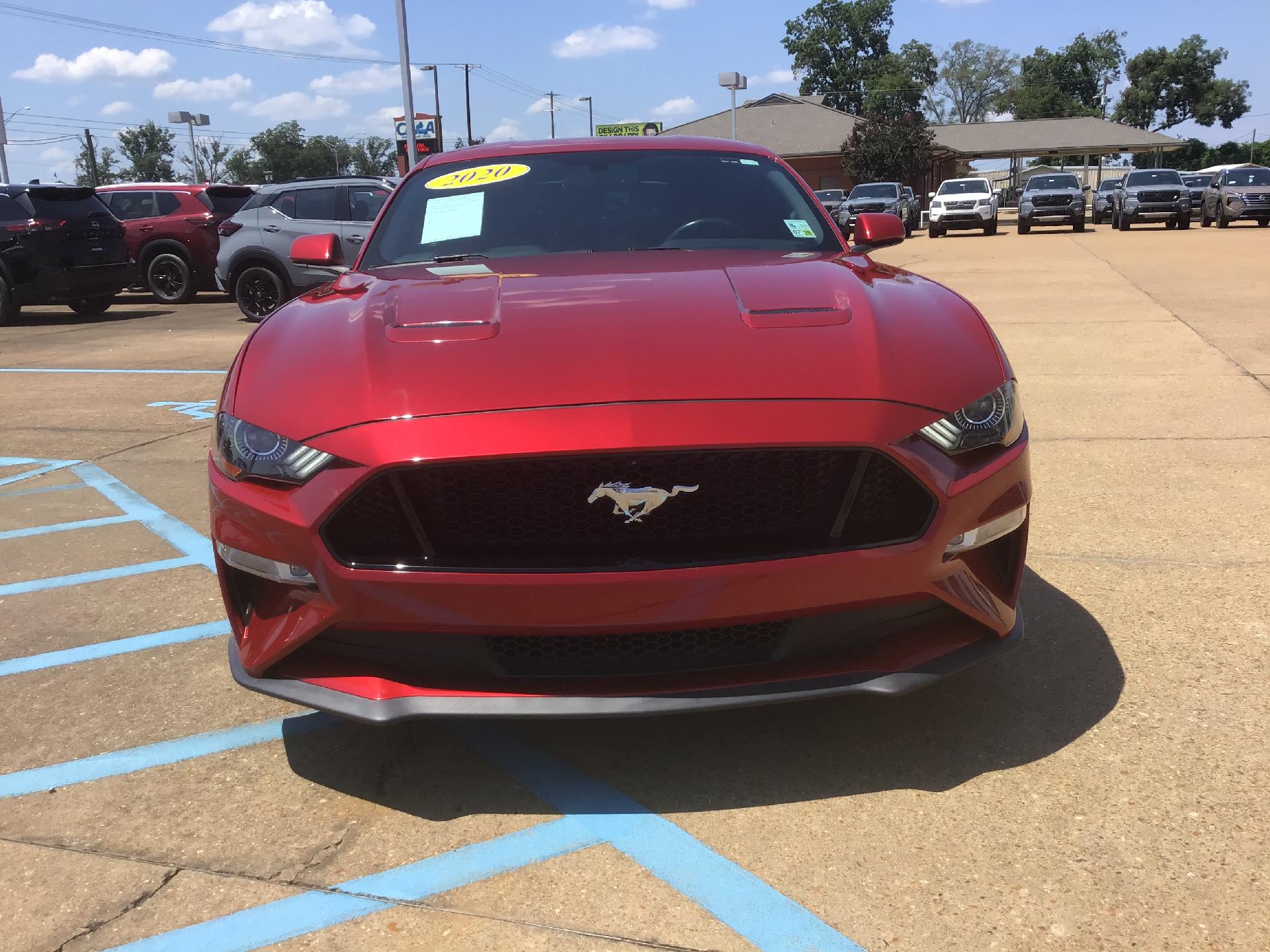 Used 2020 Ford Mustang GT with VIN 1FA6P8CF4L5145446 for sale in Alexandria, LA