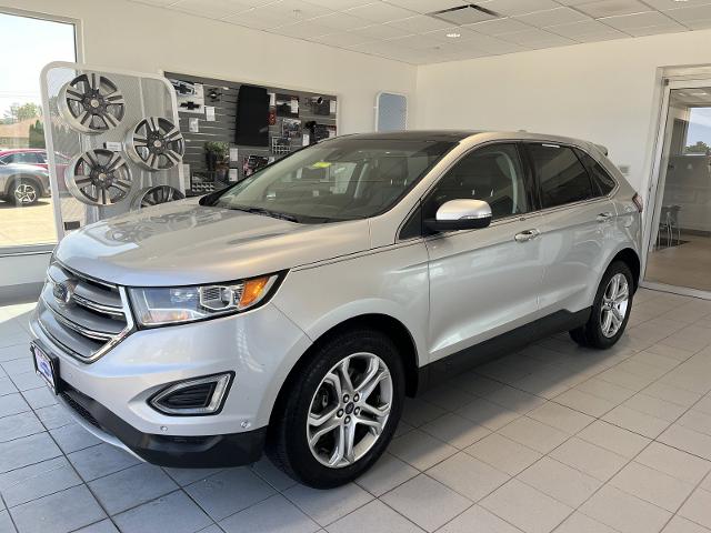 Used 2015 Ford Edge Titanium with VIN 2FMPK4K99FBB76916 for sale in Morton, IL