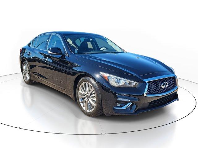 Certified 2024 INFINITI Q50 LUXE with VIN JN1EV7BP4RM600233 for sale in Tampa, FL