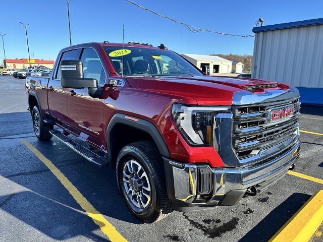 Used 2024 GMC Sierra 3500HD SLE with VIN 1GT49TEY7RF100212 for sale in Gallipolis, OH