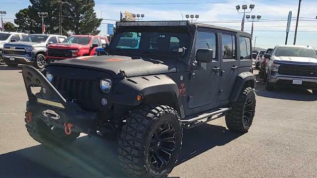 2016 Jeep Wrangler Unlimited Vehicle Photo in MIDLAND, TX 79703-7718