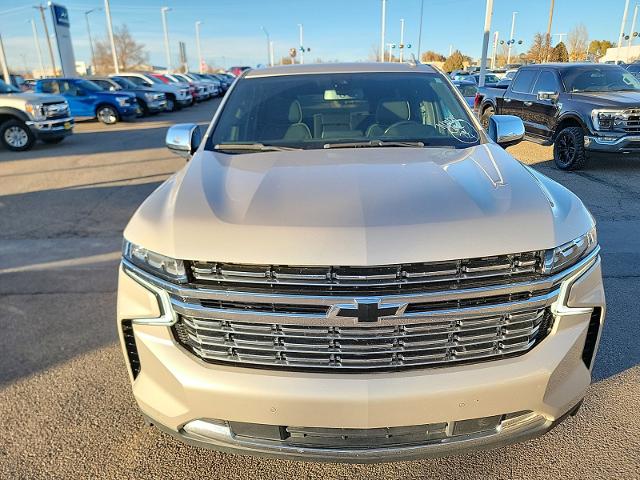 Used 2021 Chevrolet Tahoe Premier with VIN 1GNSKSKD2MR133284 for sale in Pueblo, CO