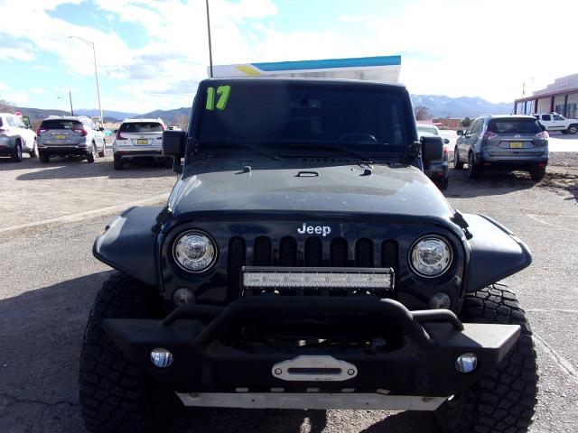 Used 2017 Jeep Wrangler Unlimited Rubicon with VIN 1C4BJWFG9HL731064 for sale in Taos, NM