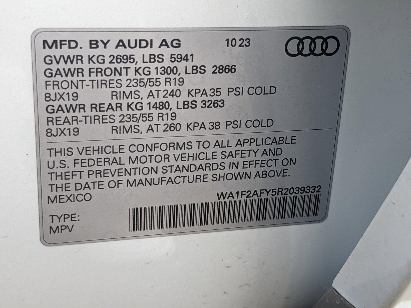 2024 Audi Q5 Vehicle Photo in Tampa, FL 33614