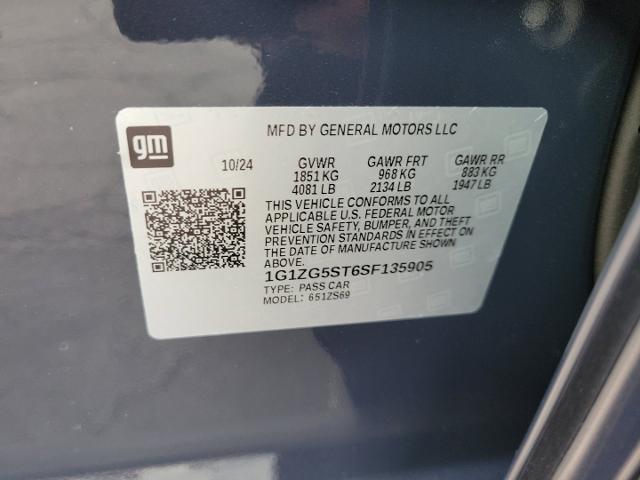 2025 Chevrolet Malibu Vehicle Photo in JOLIET, IL 60435-8135