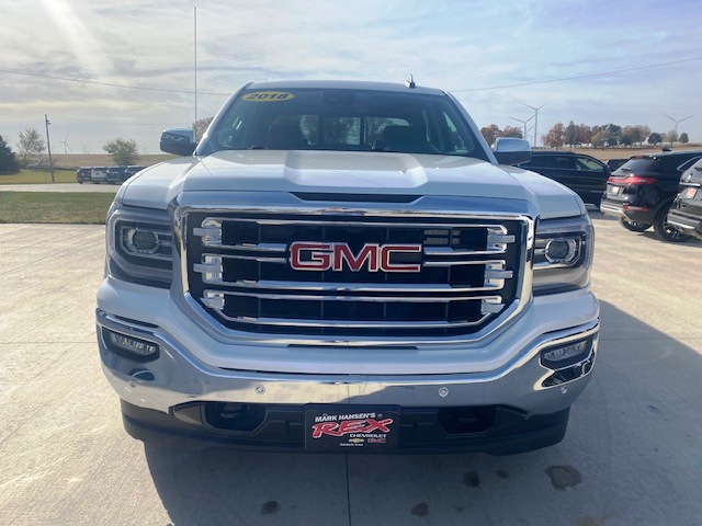 Used 2018 GMC Sierra 1500 SLT with VIN 3GTU2NECXJG576915 for sale in Odebolt, IA