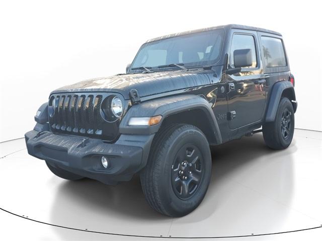 Certified 2023 Jeep Wrangler 2-Door Sport with VIN 1C4HJXAG3PW691987 for sale in Miami, FL