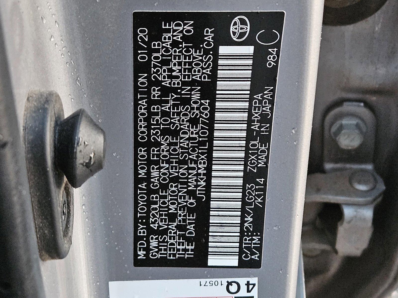 2020 Toyota C-HR Vehicle Photo in AMARILLO, TX 79106-1809