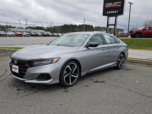 Used 2021 Honda Accord Sport with VIN 1HGCV2F35MA021214 for sale in Bangor, ME