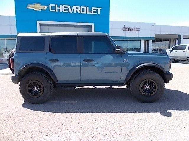 Used 2022 Ford Bronco 4-Door Wildtrak with VIN 1FMEE5DP6NLA72429 for sale in Dalhart, TX