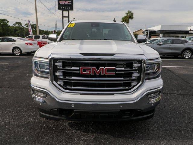 Used 2018 GMC Sierra 1500 SLT with VIN 3GTU2NEC1JG380149 for sale in Homosassa, FL