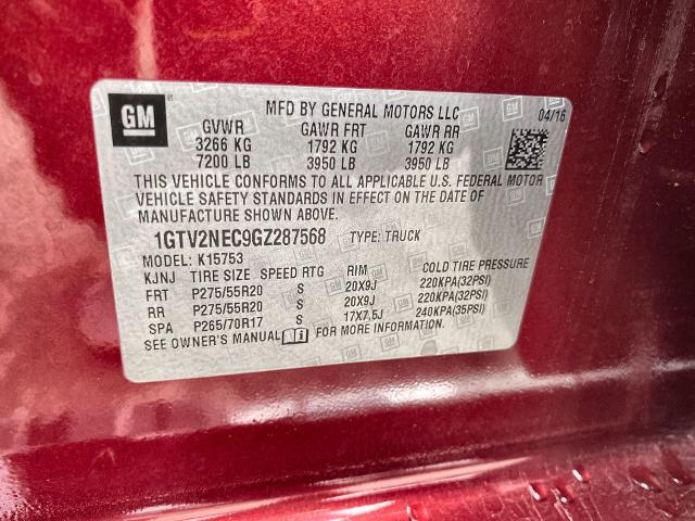 2016 GMC Sierra 1500 Vehicle Photo in WILLIAMSVILLE, NY 14221-2883