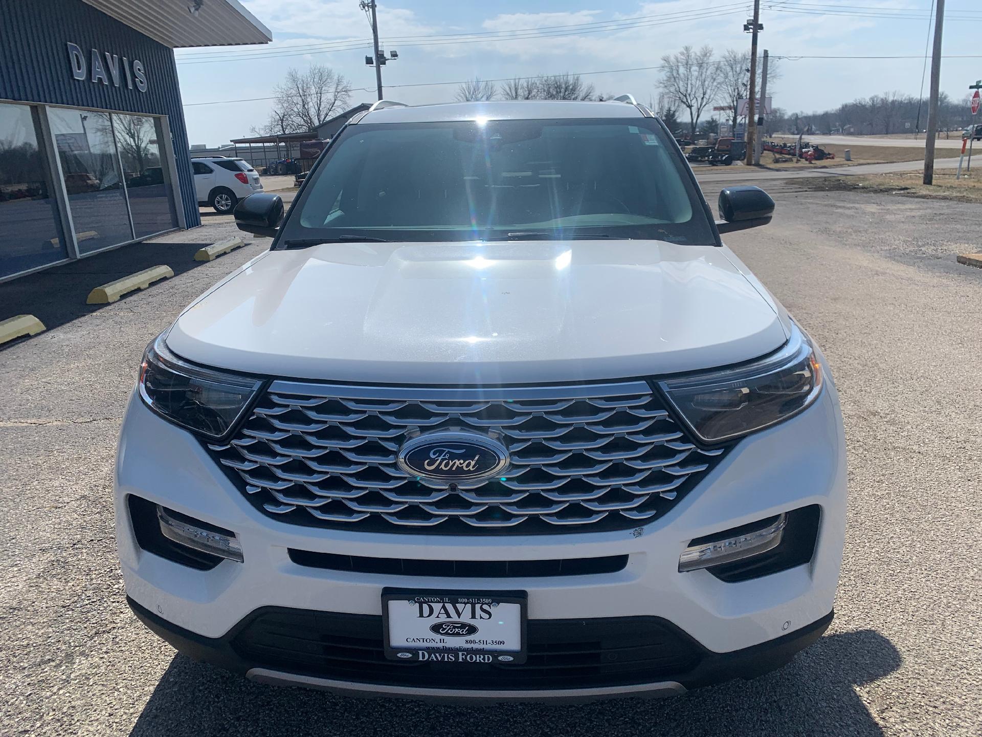 Used 2020 Ford Explorer Platinum with VIN 1FM5K8HC6LGA50308 for sale in Canton, IL