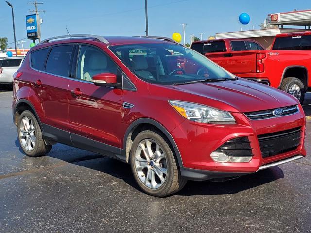 Used 2014 Ford Escape Titanium with VIN 1FMCU9J99EUD31853 for sale in Albion, MI