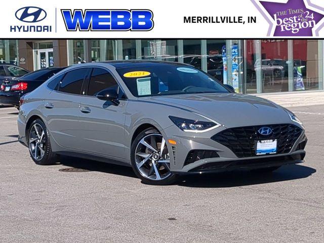 2021 Hyundai SONATA Vehicle Photo in Merrillville, IN 46410-5311