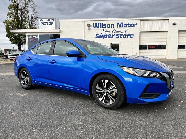 Used 2021 Nissan Sentra SV with VIN 3N1AB8CV1MY254836 for sale in Logan, UT