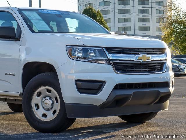 Certified 2020 Chevrolet Colorado Work Truck with VIN 1GCHSBEAXL1191645 for sale in Oak Lawn, IL