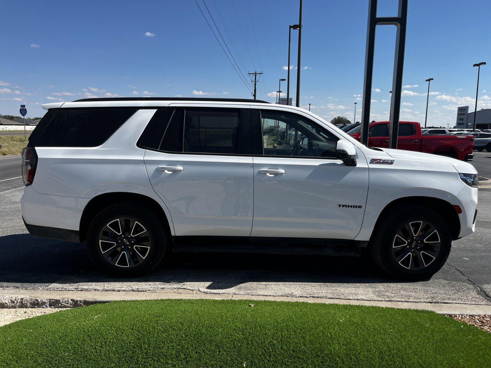 Used 2021 Chevrolet Tahoe Z71 with VIN 1GNSKPKD3MR150639 for sale in Monahans, TX