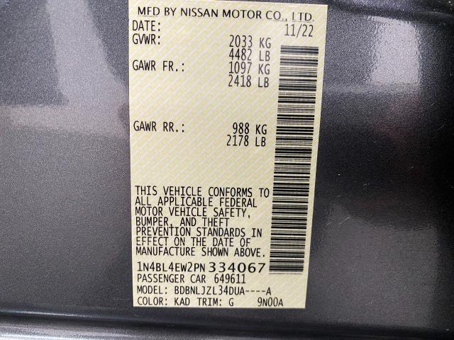 2023 Nissan Altima Vehicle Photo in Appleton, WI 54913