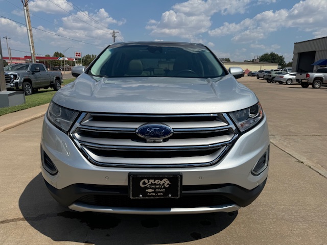 Used 2015 Ford Edge Titanium with VIN 2FMPK4K91FBB12529 for sale in Alva, OK